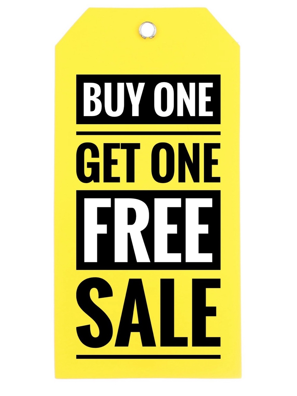 Buy One Get One FREE Sale!